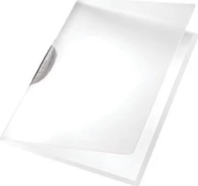 Leitz ColorClip Klemmmappe, A4, grau/transparent