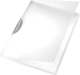 Leitz ColorClip Klemmmappe, A4, grau/transparent
