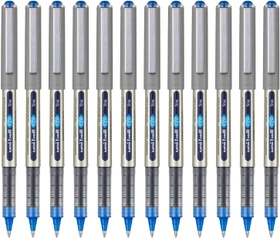Uni-Ball Eye Fine UB-157 Tintenroller (Mine) blau/transparent, 12er-Pack