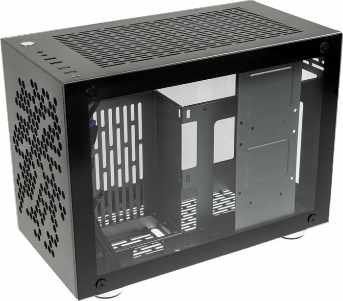 Kolink Rocket Heavy, Glasfenster, Mini-ITX