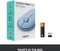 Logitech M350 Pebble Wireless Mouse Blue Grey, USB/Bluetooth Vorschaubild
