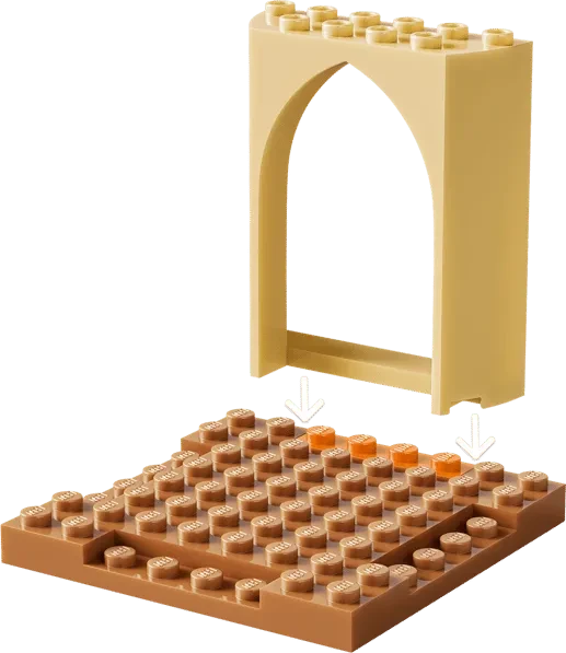LEGO Disney - Vaianas Hütte und Boot
