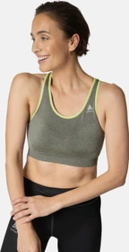 Odlo Seamless Medium Ceramicool Sport-BH sharp green melange (Damen)