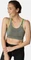 Odlo Seamless Medium Ceramicool Sport-BH sharp green melange (Damen) Vorschaubild