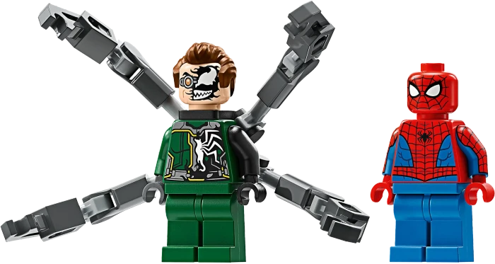 LEGO Marvel Super Heroes Spielset - Motorrad-Verfolgungsjagd: Spider-Man vs. Doc Ock