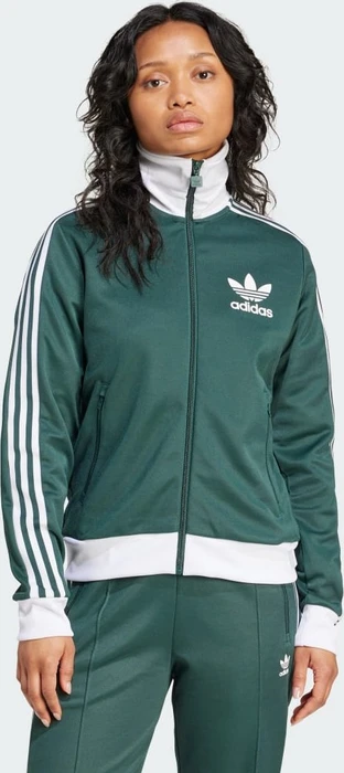 adidas Beckenbauer Originals Trainingsjacke mineral green (Damen)