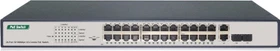 Digitus Professional DN-953 Rackmount Switch, 24x RJ-45, 2x RJ-45/SFP, 370W PoE+ (DN-95343)