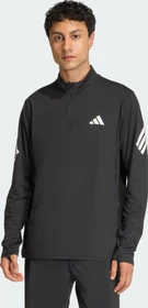 adidas Adi365 Iconic Half Zip Laufshirt langarm schwarz (Herren)