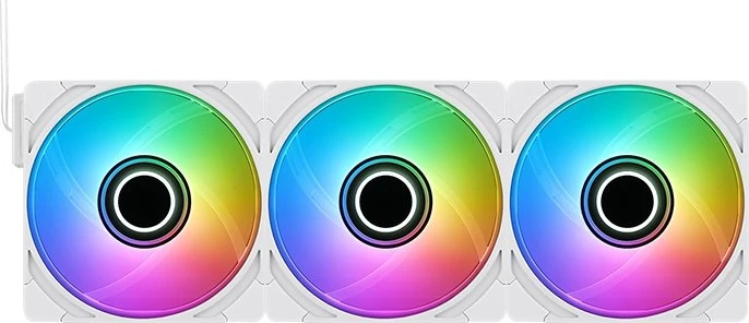 Thermaltake CT120 EX INFINITY ARGB Sync Snow, weiß, 124mm, 3er-Pack