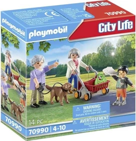 playmobil City Life Großeltern mit Enkel