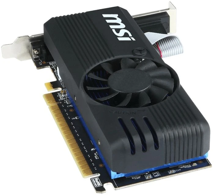 MSI GeForce GT 730 low profile, N730K-2GD5LP/OC, 2GB GDDR5, VGA, DVI, HDMI