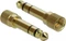 DeLOCK 3.5mm Klinke 3-Pin [Stecker] auf 3.5mm 3-Pin Klinke [Stecker], mit 2x Schraubadapter auf 6.35mm, schwarz 2m Vorschaubild