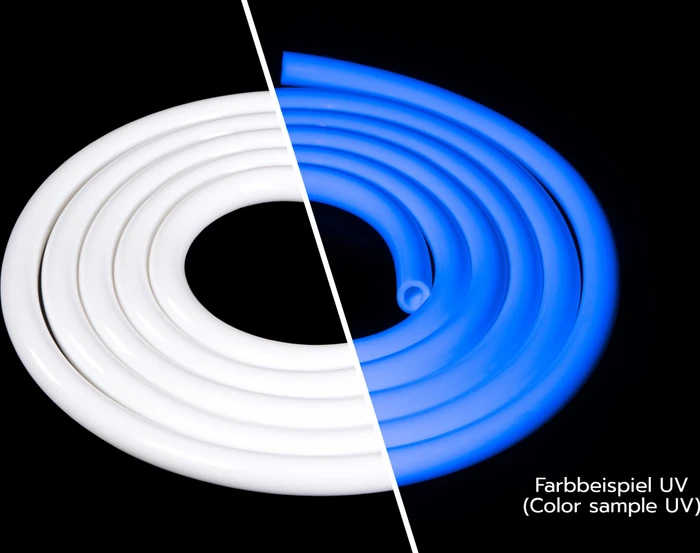 Alphacool AlphaTube HF, 16/10mm, 3m, UV weiß, retail