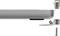 Compulocks Ledge Lock Adapter mit Sicherheitsschloss für MacBook Pro 14" (M1, M2, M3), silber/schwarz Vorschaubild
