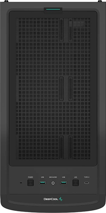 DeepCool CK560, schwarz, Glasfenster