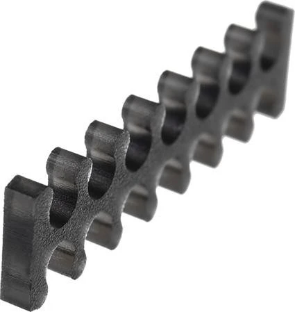 Alphacool Eiskamm X14 Kabelkamm 3mm, schwarz, 4er-Pack