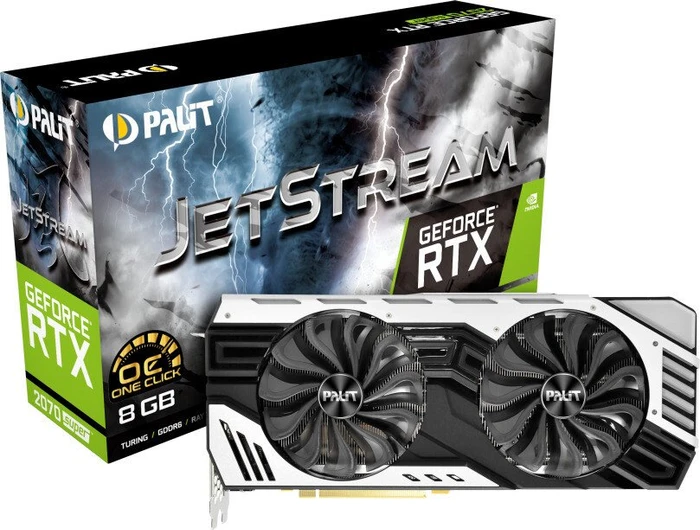 Palit GeForce RTX 2070 SUPER JS LE, 8GB GDDR6, HDMI, 3x DP