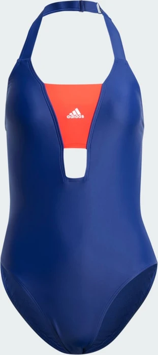 adidas Sportswear Colorblock Badeanzug dark blue/bright red (Damen)