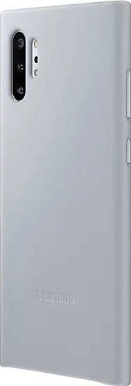 Samsung Leather Cover für Galaxy Note 10+ grau