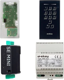 ekey Home Set KP IN mini 1, Keypad Zugangskontrollsystem, Aufputz, Set (101584)