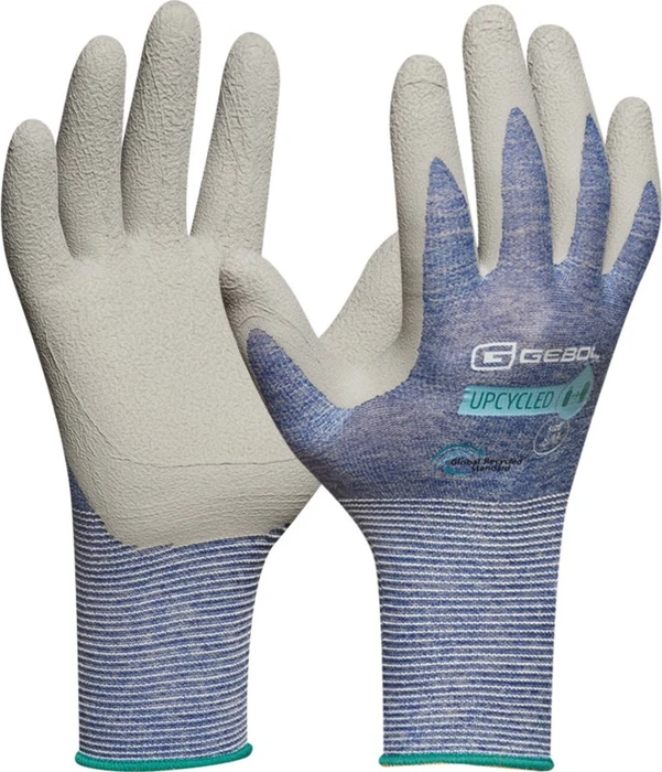 Gebol Upcycled Strong Arbeitshandschuhe 10/XL dunkelblau