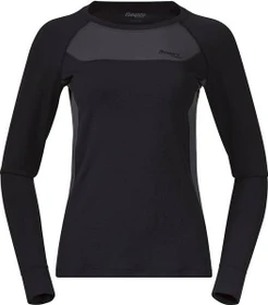 Bergans Cecilie Wool Funktionsshirt langarm schwarz (Damen)