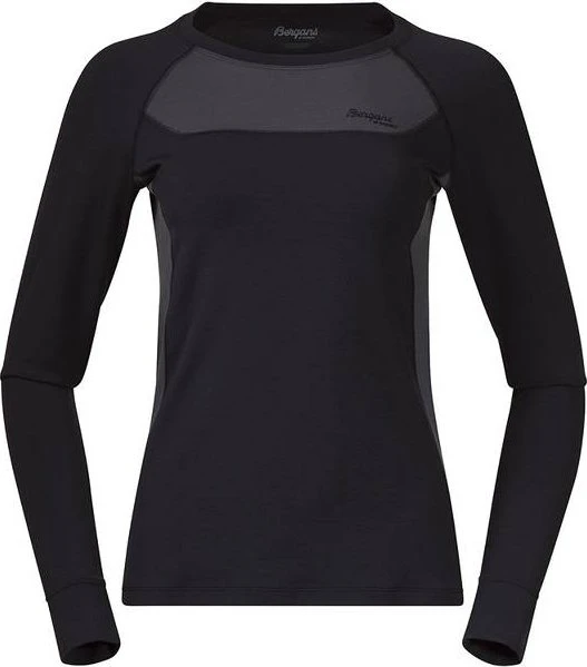Bergans Cecilie Wool Funktionsshirt langarm schwarz (Damen)