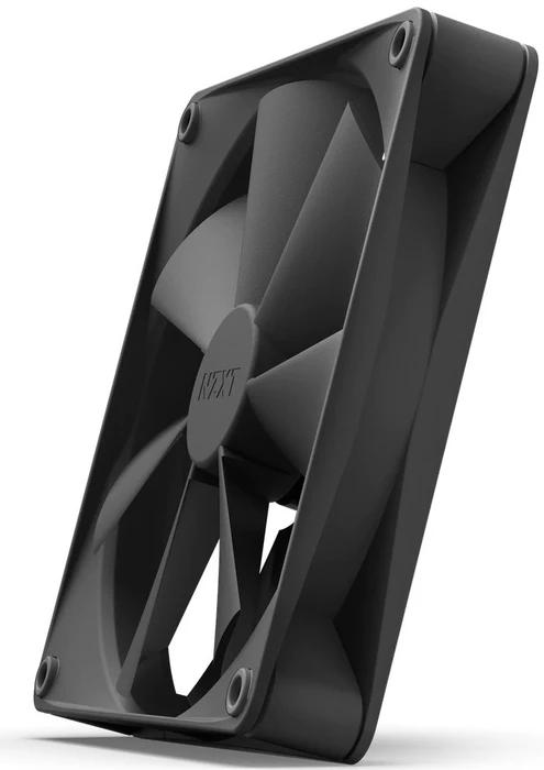 NZXT F Series F140P (2022), Matte Black, schwarz, 140mm