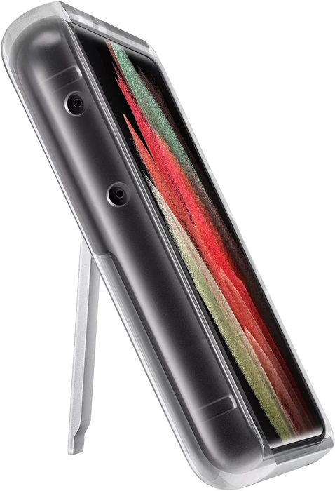 Samsung Clear Standing Cover für Galaxy S21 Ultra