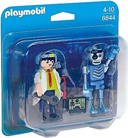 playmobil City Action Duo Pack Professor und Roboter