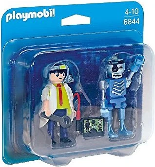 playmobil City Action Duo Pack Professor und Roboter