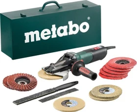 Metabo WEVF 10-125 Quick Inox Set Elektro-Winkelschleifer inkl. Koffer