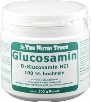 ESI The Nutri Store Glucosamin 100% rein Pulver, 500g