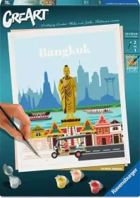Ravensburger Malen nach Zahlen CreArt Farbenfrohes Bangkok