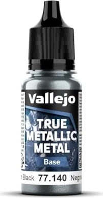 Vallejo True Metallic Metal Base obsidian black, 18ml