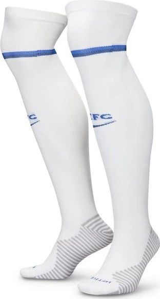 Nike Dri-FIT Chelsea F.C. Strike Home Fußballstutzen white/hyper royal/rush blue