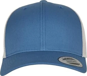 Flexfit YP Classics Retro Trucker 2-Tone Kappe steel blue/silver