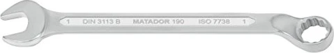 Matador 0190 Ring-Maulschlüssel zöllig, 1"x329mm