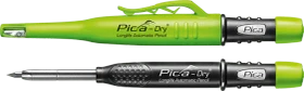 Pica-Marker Dry Longlife Automatic Pencil Druckbleistift 2B 2.8mm graphit, schwarz/grün, Anspitzer