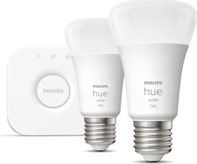 Philips Hue White 1100 E27 9.5W Starter-Kit