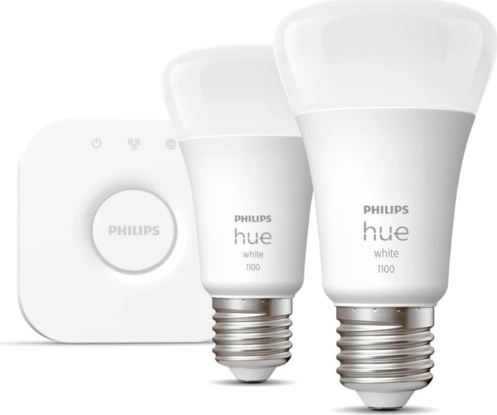 Philips Hue White 1100 E27 9.5W Starter-Kit