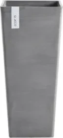 Ecopots Kunststoff-Topf Rotterdam High 32x32cm grey
