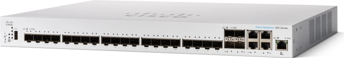 Cisco Business 350 Rackmount 10G Managed Switch, 20x SFP+, 4x RJ-45/SFP+