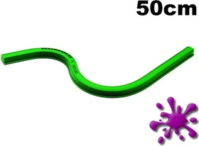 Rumold Flexibles Kurvenlineal 50cm, ohne Teilung, grün