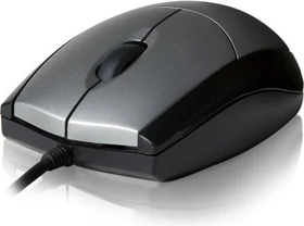 V7 Full Size Optical Mouse silber, USB (MV3000010-5EC)