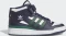 adidas Forum Mid collegiate navy/team dark green/team coll burgundy 2 Vorschaubild