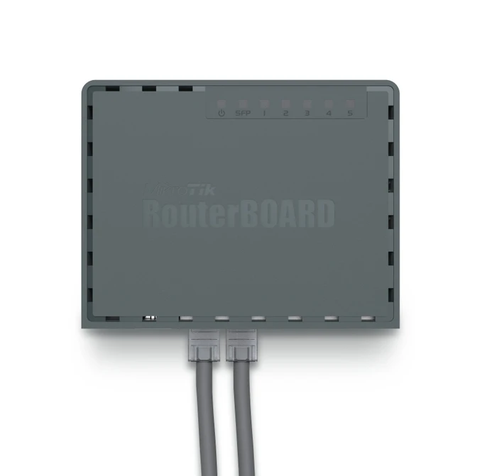 MikroTik RouterBOARD hEX S Gigabit Router, 5x RJ-45, 1x SFP, PoE