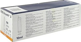 Becton Dickinson BD Discardit II Einwegspritze 10ml ohne Kanüle, 100 Stück