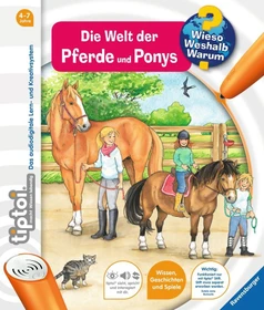 Ravensburger tiptoi Buch: Wieso? Weshalb? Warum? 13: Die Welt der Pferde und Ponys