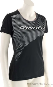 Dynafit Alpine Laufshirt kurzarm black out/nimbus (Damen)